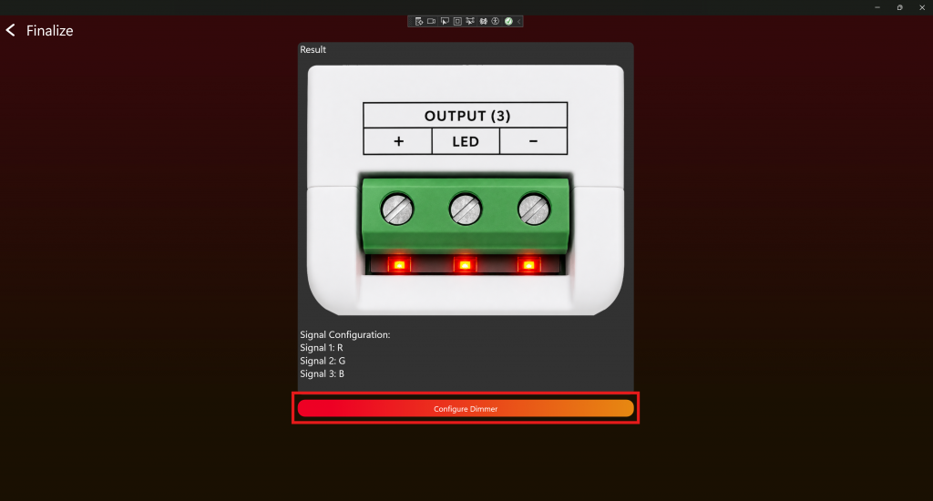 Pixel Configuration Summary