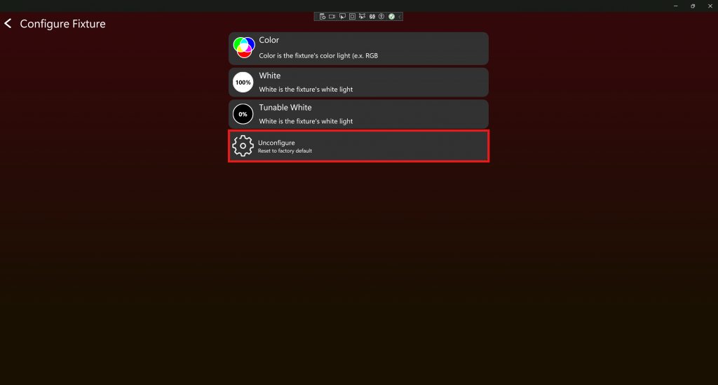 PWM Unconfigure